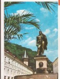 RF208 - Carte Postala - Baile Herculane, Statuia lui Hercule, circulata 1977