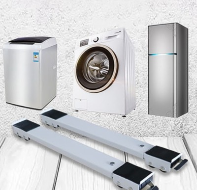 Suport mobil extensibil cu roti pentru mutat electrocasnice foto