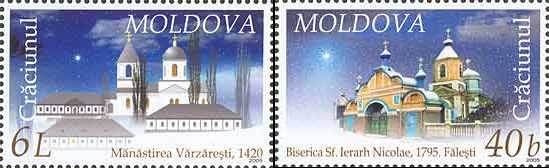 MOLDOVA 2005, Craciun, MNH, serie neuzata