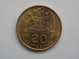 20 CENTESIMOS 1971 CHILE-XF