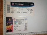 LOT 2 BILET MECI FOTBAL STEAUA - FC BRASOV