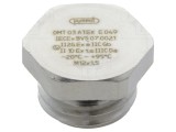 Capac Protecție M12 IP68 Alamă Nichelată