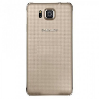 Carcasa EF-OG850SW Sam G850 Galaxy Alpha Capac Baterie Gold Orig foto