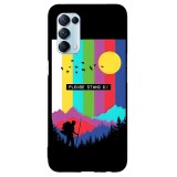 Husa compatibila cu Oppo A5 (2020) model Please stand by, Silicon, TPU, Viceversa, Transparent, Carcasa