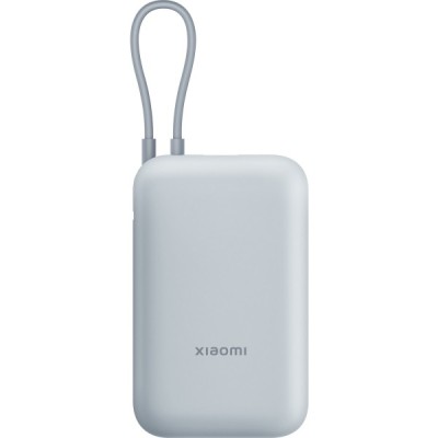Baterie Externa Xiaomi Pocket Edition Pro, 10000mAh, 33W, QC + PD, 1 x USB-A - 1 x USB-C, Albastra BHR9073GL foto