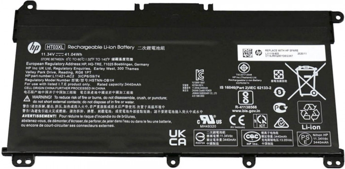 Baterie originala Laptop, HP, Pavilion TPN-C135, TPN-C136, TPN-Q207, TPN-Q208, TPN-Q209, TPN-Q210, 13.2V, 3470mAH, bulk