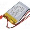 Acumul: Li-Po 3,7V 800mAh cabluri,contector JST SYP-02T-1