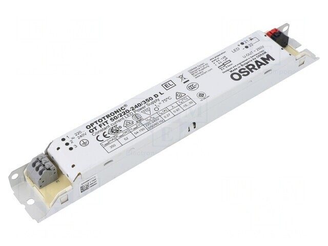 Alimentator LED 52.5W 54-150VDC 350mA 198-264VAC
