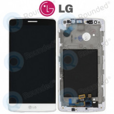 LG G3 S (D722) Afișaj complet alb