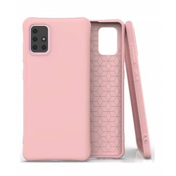 Husa Anti Shock Matt TPU Samsung Galaxy S10 Lite, G770 Roz foto