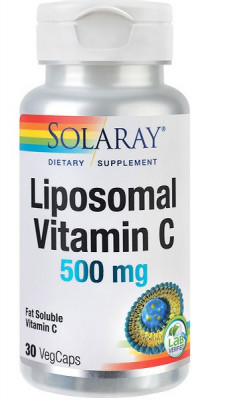 Vitamin c liposomal 500mg 30cps vegetale foto