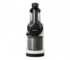 Storcator prin presare la rece Philips HR1887/80 Viva Collection 150W Alb / Negru foto