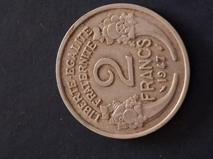 2 francs 1947 franta