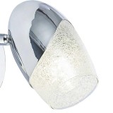 Aplica Rabalux Jennifer, 1xE14, crom-transparent