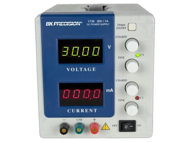 Alimentator de laborator B&amp;K PRECISION canal unic reglabil 0-30VDC &le;1mVrms