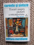 ESEURI ASUPRA PICTURII CONTEMPORANE- JEAN GRENIER