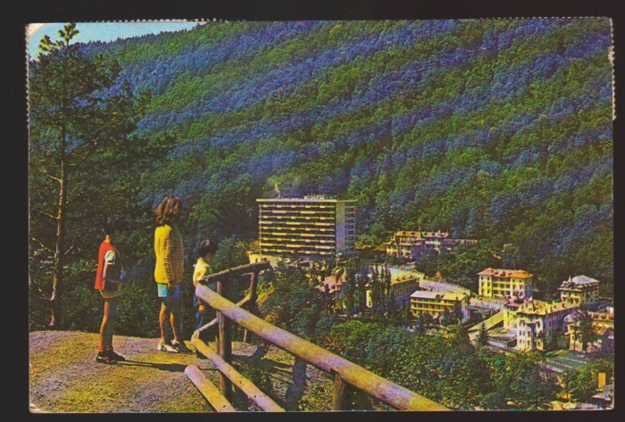 CPIB 22282 - CARTE POSTALA - SLANIC MOLDOVA. VEDERE PANORAMICA