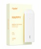 Tigara electronica, Ripple+, HAPPY, Fructul pasiunii, fara nicotina, 1000 pufuri