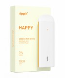 Cumpara ieftin Tigara electronica, Ripple+, HAPPY, Fructul pasiunii, fara nicotina, 1000 pufuri