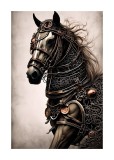 Cumpara ieftin Sticker decorativ, Cal, Negru, 85 cm, 6342ST