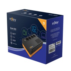 UPS nJoy Soter 600, 600VA/ 360W, 4 Prize Schuko cu