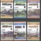 Tuvalu Nanumea 1984 Trains Railways 6 pair Mi.1-12 MNH B.004