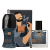 Set cutie Apa de toaleta Black Suede Dark, 30 ml + Deodorant cu bila roll-on, 50 ml - Avon