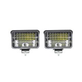 Set 2 proiectoare 48LED, 2 faze, 288W/set, lumina combo, 9/32V