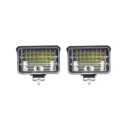 Set 2 proiectoare 48LED, 2 faze, 288W/set, lumina combo, 9/32V foto