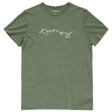 Tricou DEVOLD Active Skyline Tee Man forest XL