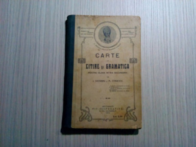 CARTE de CITIRE si GRAMATICA - I. Suchianu, M. Stroescu - 1913, 254 p. foto