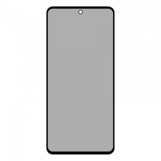 Folie de protectie Ecran Privacy OG Premium pentru Samsung Galaxy A52s 5G A528 / A52 5G A526 / A52 A525, Sticla Securizata, Full Glue