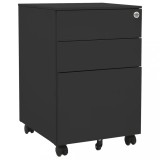 vidaXL Dulap dosare mobil, antracit, 39x45x60 cm, oțel
