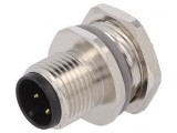 Soclu M12 4 PIN tată IP67 CANopen DeviceNet, TE Connectivity