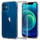 Cumpara ieftin Husa pentru iPhone 12 mini, Spigen Ultra Hybrid, Crystal Clear