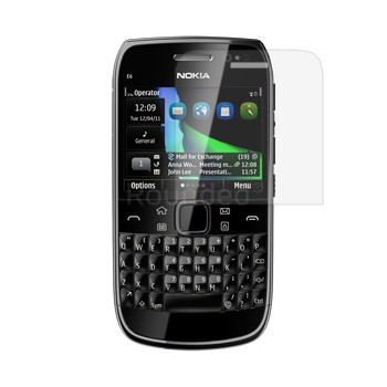 Nokia E6-00 Protector Gold Plus Beschermfolie foto