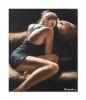 Tablou seminud pictat manual, Feminitate, 60x50cm ulei pe panza, Mircea Iordache