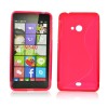 Husa MICROSOFT Lumia 435 \ 532 - S-Line (Rosu), Gel TPU, Carcasa