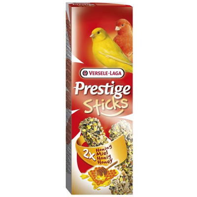 Versele Laga Bastonașe pentru canari Prestige Sticks 2 bucăți - miere, 60g foto