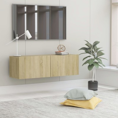 Gossi comoda tv, stejar sonoma, 100 x 30 x 30 cm, lemn prelucrat foto