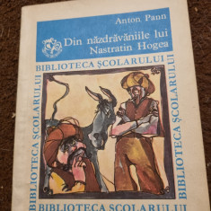 carte pentru copii-din nazdravaniile lui nastratin hogea - anton pann-anul 1983