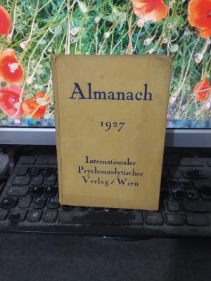 Almanach 1927, A.J. Storfer, Internationaler Psychoanalytischer Verlag Viena 142 foto