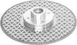 Disc diamantat Strend Pro Premium 125 mm M14 Dubla Fata Taiere si Slefuire