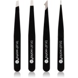 Brushworks The Complete set pensete pentru spr&acirc;ncene Black 4 buc