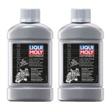 Pachet 2 x Emulsie tratament Liqui Moly pentru intretiere tapiterie piele Motorbike 250 ml