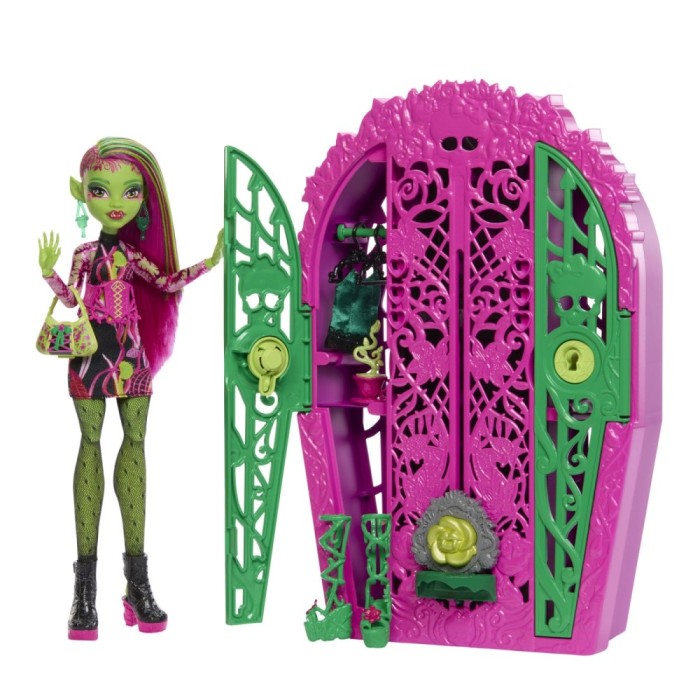 MONSTER HIGH GRADINA DE LA MIEZUL NOPTII PAPUSA VENUS MCFLYTRAP