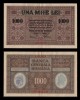 Bancnota Romania 1000 Lei 1917 BGR - Numismatica