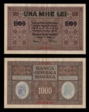 Bancnota Romania 1000 Lei 1917 BGR - Numismatica