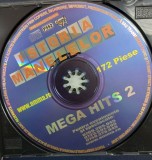 CD ORIGINAL - ISTORIA MANELELOR - MEGA HITS 2 - 172 PIESE MP3 (LIPSA COPERTA) - MAI RAR