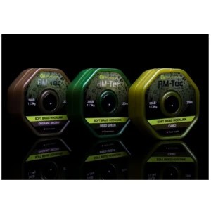 Fir Textil Ridge Monkey Tec Soft Braid Hooklink 20mt 25lb Camo